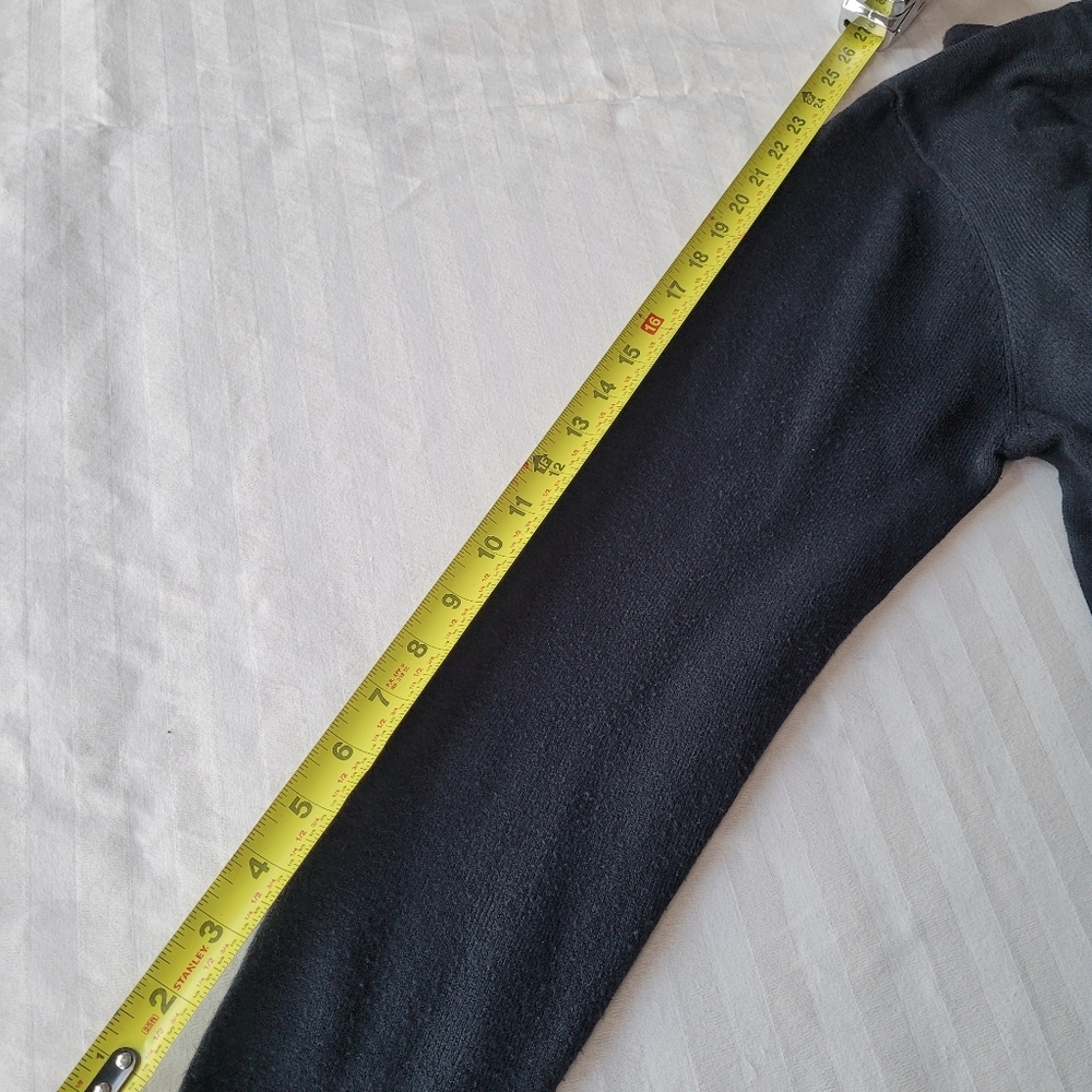 Yarnwork Womens Black Button-Up Cardigan Size L - Picture 9 of 10